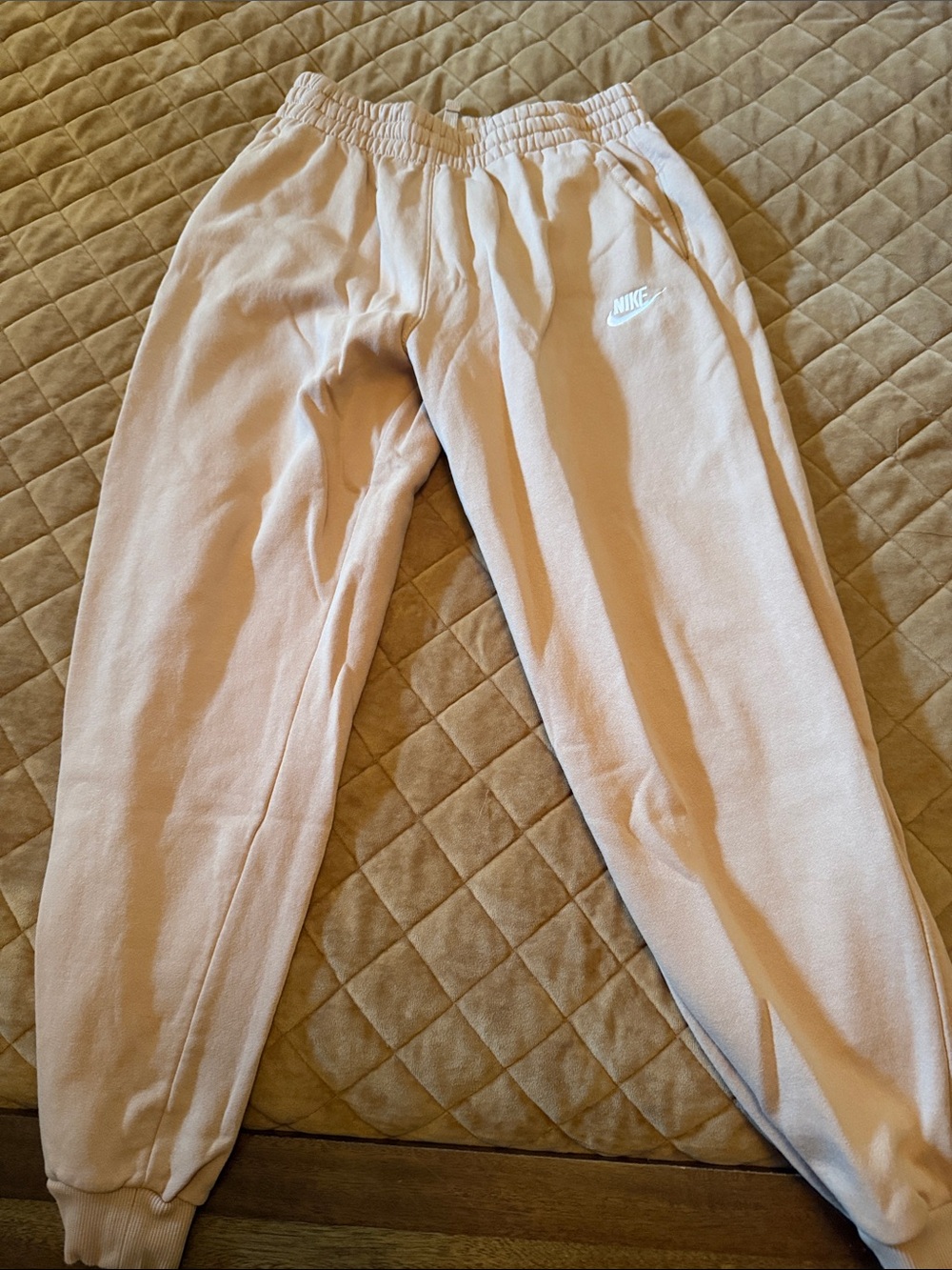 Nike Kids Beige Jogger Sweatpants